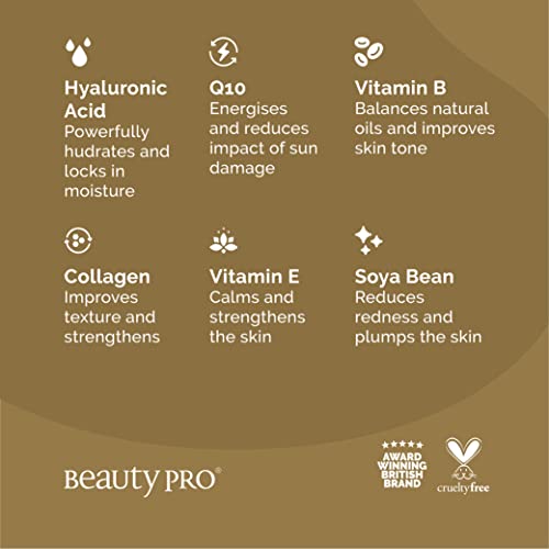 BeautyPro Warming Gold Foil Sheet Mask 25ml