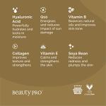 BeautyPro Warming Gold Foil Sheet Mask 25ml