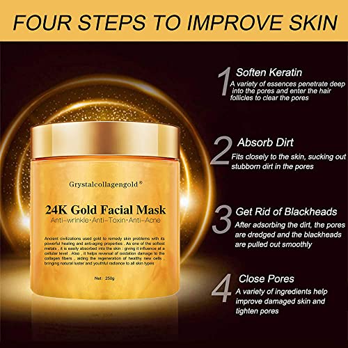 24k Gold Peel Off Mask for Youthful Skin