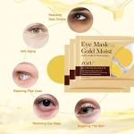Hyaluronic Gold Eye Masks - 12 Soothing Pads