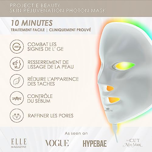 Project E Beauty LED Photon Mask for Skin Rejuvenation