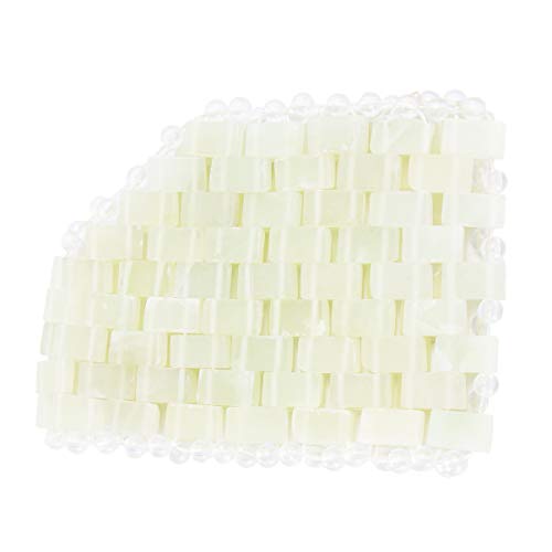 Natural Jade Eye Mask for Dark Circles and Puffiness