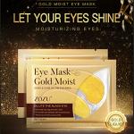 Hyaluronic Gold Eye Masks - 12 Soothing Pads