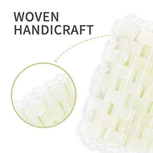 Natural Jade Eye Mask for Dark Circles and Puffiness