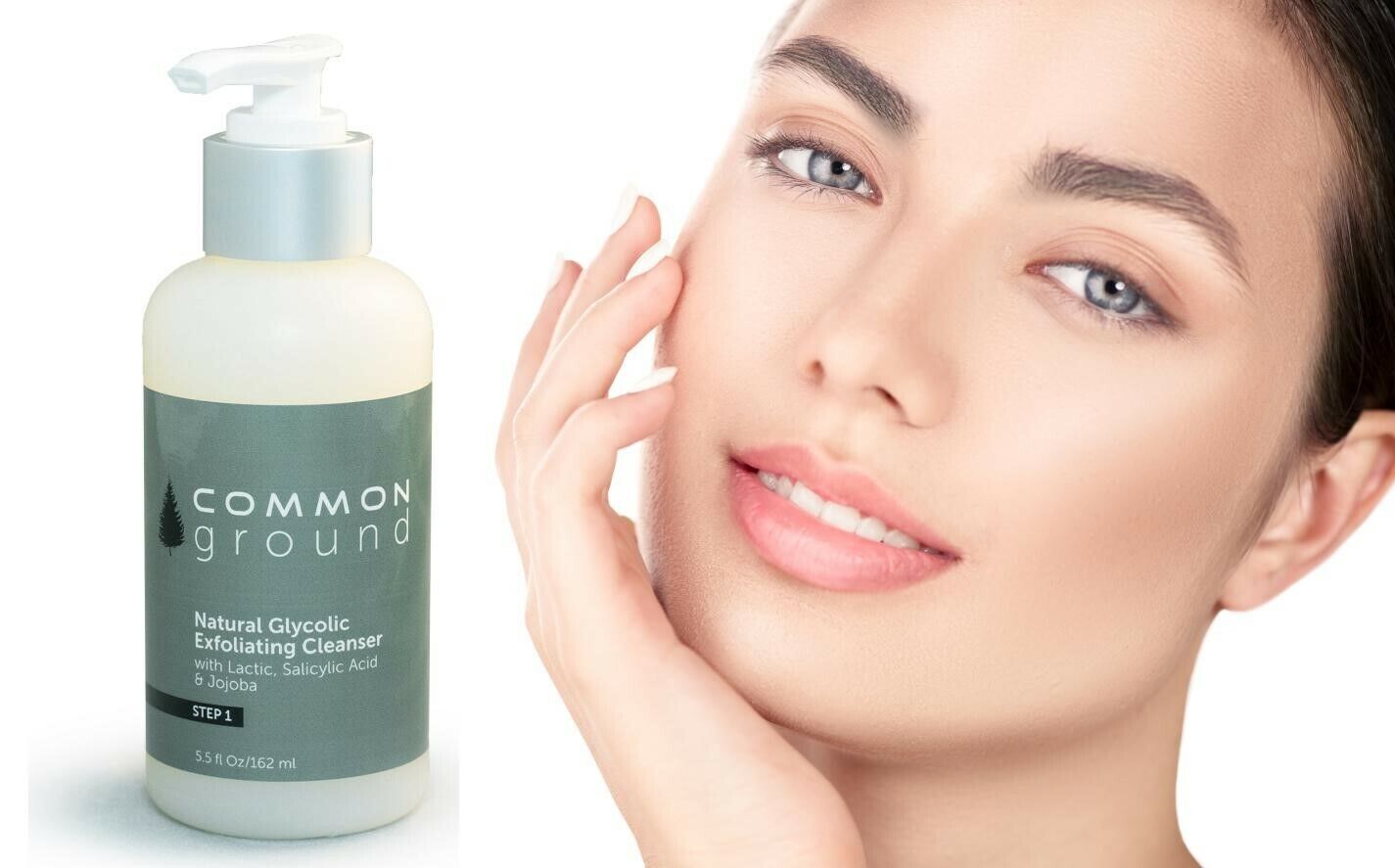 Glycolic Acid Exfoliating Cleanser for Youthful Skin