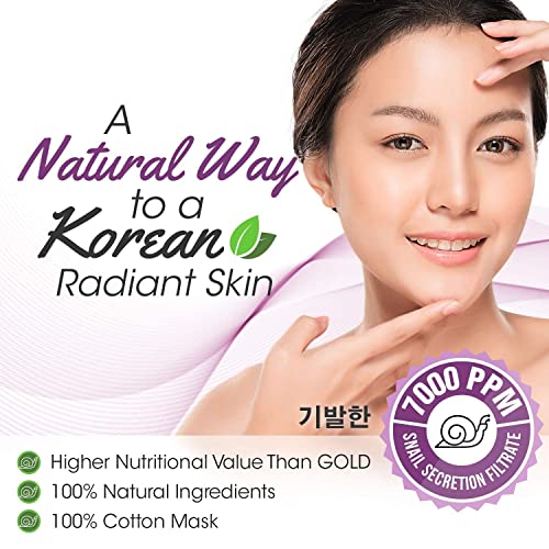 LA PURE Snail Regeneration Anti-Aging Facial Masks