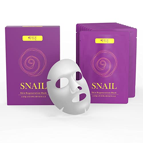 LA PURE Snail Regeneration Anti-Aging Facial Masks