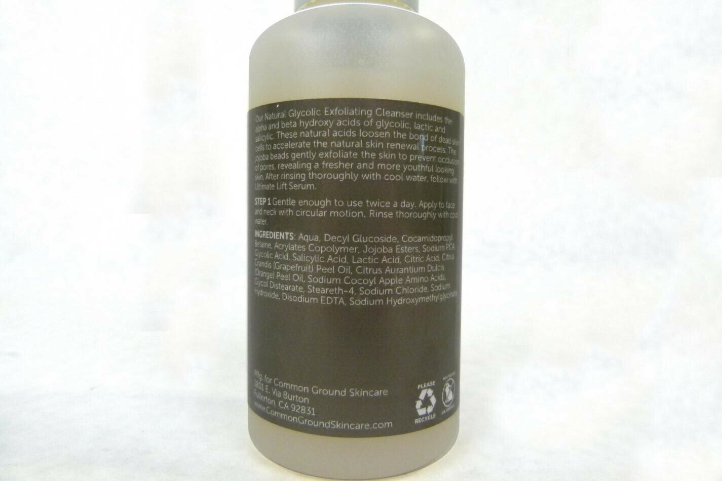 Glycolic Acid Exfoliating Cleanser for Youthful Skin