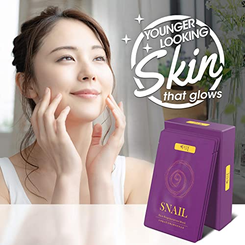 LA PURE Snail Regeneration Anti-Aging Facial Masks
