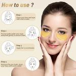 24K Gold Under Eye Patches for Dark Circles