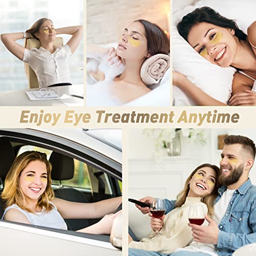 24K Gold Under Eye Patches for Dark Circles