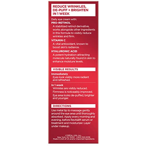 L'Oreal Revitalift Triple Power Eye Cream