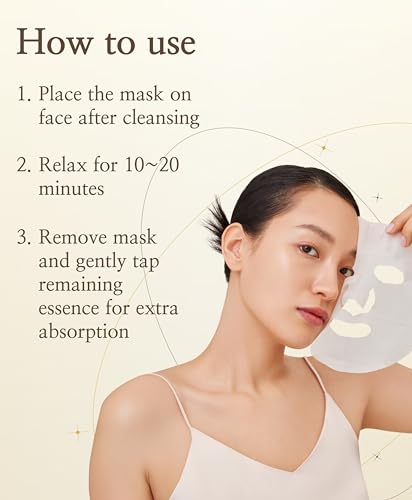 SNP Gold Collagen Mask Sheets - Pack of 10