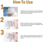 2-in-1 Facial Cleansing Brush and Exfoliator