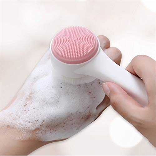 2-in-1 Facial Cleansing Brush and Exfoliator
