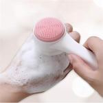 2-in-1 Facial Cleansing Brush and Exfoliator