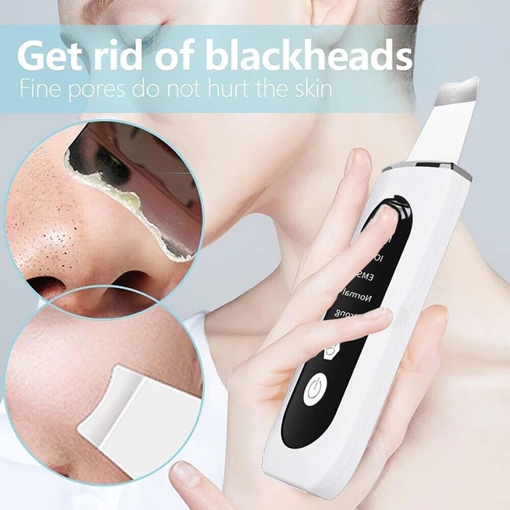 Ultrasonic Face Scrubber for Deep Cleansing