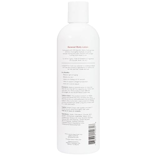 Alpha Skin Renewal Body Lotion, 12 oz