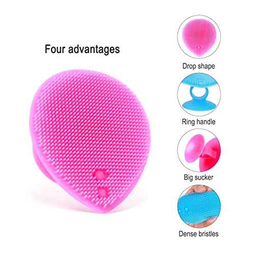 Silicone Face Wash Scrubber - Anti-Aging Cleanser