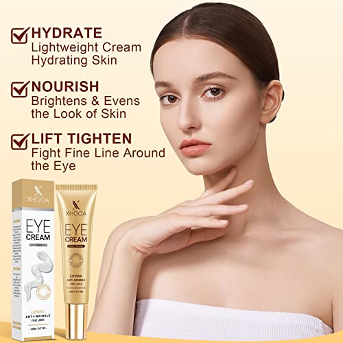 Retinol Eye Cream for Dark Circles & Puffiness