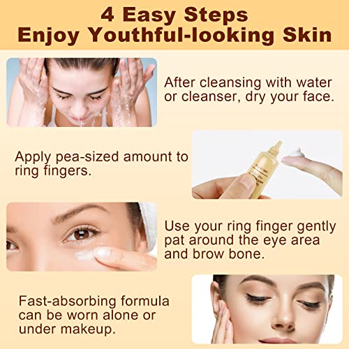 Retinol Eye Cream for Dark Circles & Puffiness