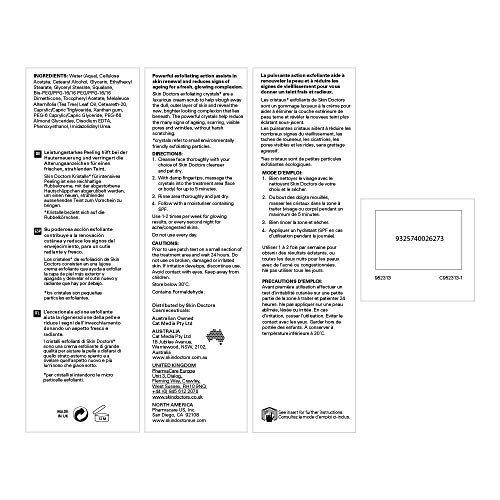 Skin Doctors Microdermabrasion Crystals 100 ml