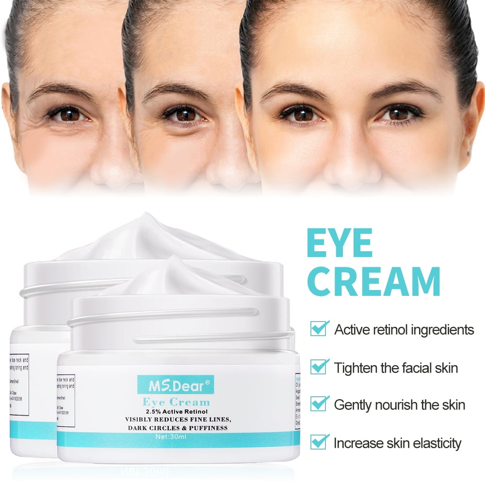Instant Anti-Aging Eye Cream for Wrinkles & Puffiness