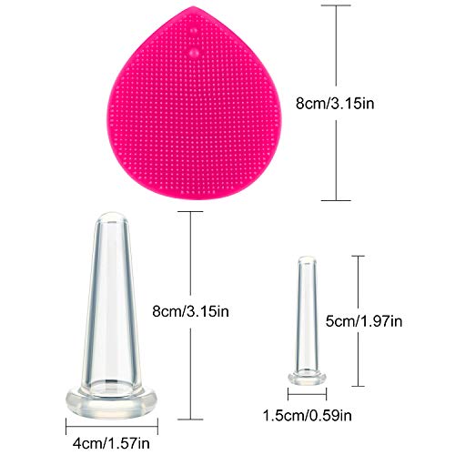 Silicone Facial Cupping Set for Anti-Aging Care