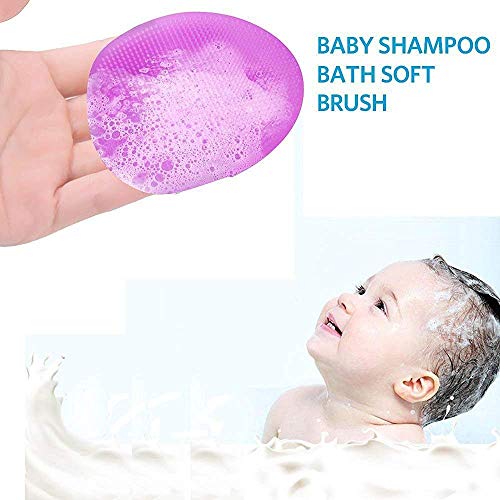 2Pcs Silicone Face Cleansing Brush Set