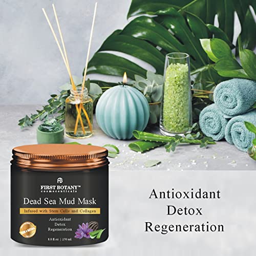 Dead Sea Mud Mask with Stem Cells for Anti-Aging