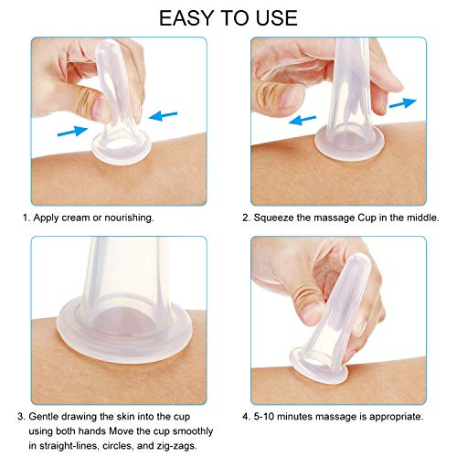 Silicone Facial Cupping Set for Anti-Aging Care