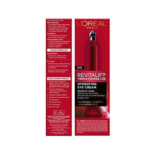 L'Oreal RevitaLift Triple Power Eye Treatment 0.5oz