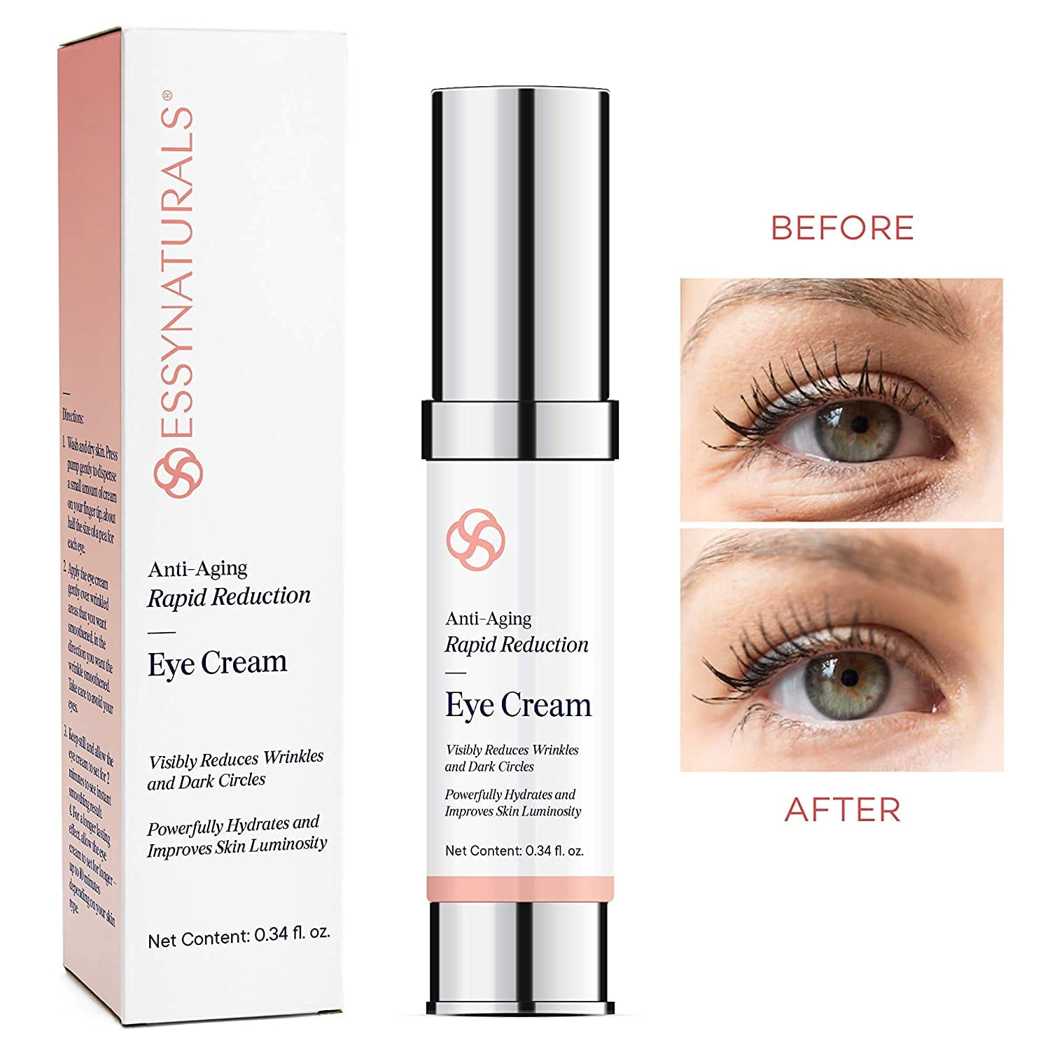 Instant Eye Cream for Wrinkles and Dark Circles