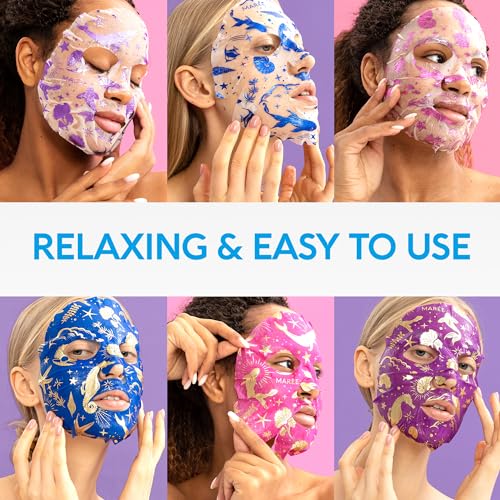 Marine Collagen & Hyaluronic Acid Facial Masks - 6 Pack