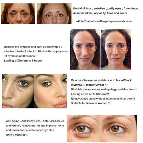 Instant Eye Cream for Bags, Puffiness, and Wrinkles