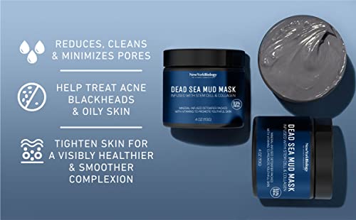 Dead Sea Mud Mask with Collagen for Radiant Skin