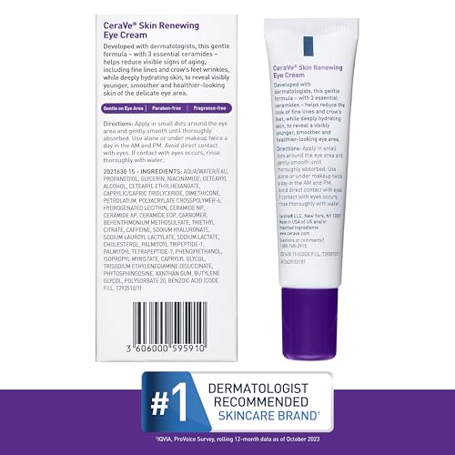 CeraVe Eye Cream for Wrinkles and Fine Lines