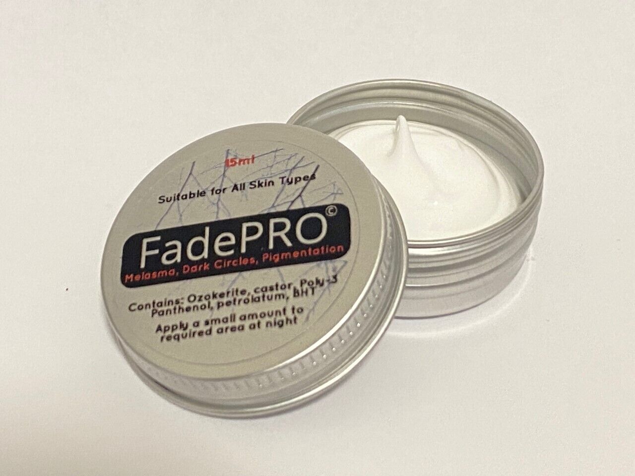 FadePRO Men's Eye Cream for Dark Circles and Puffiness