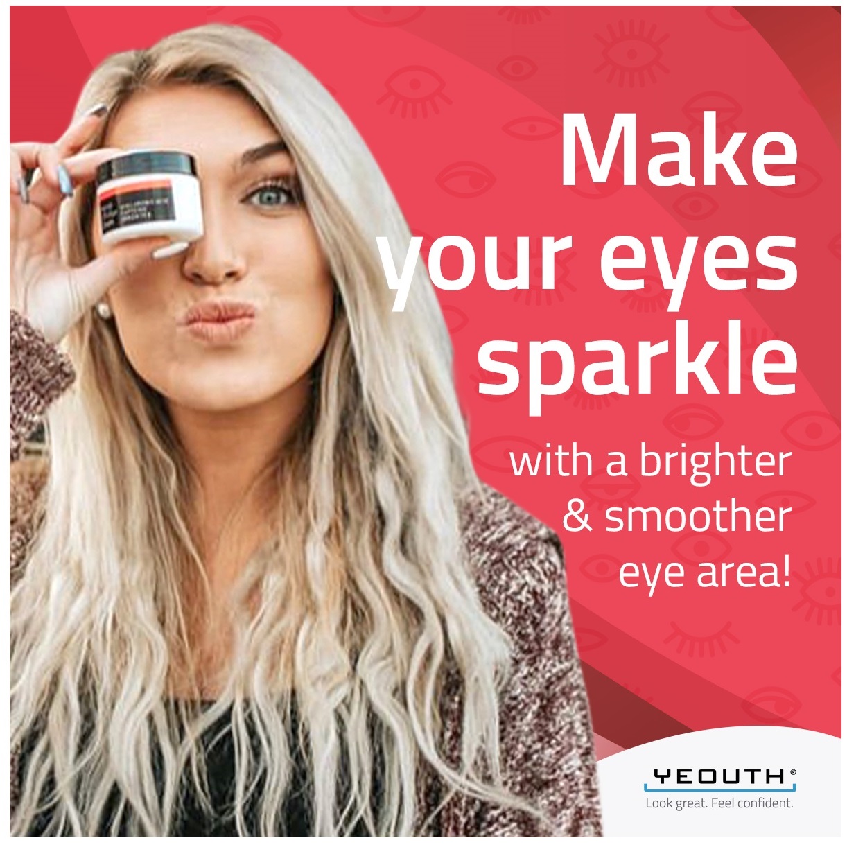 Retinol Eye Cream for Dark Circles and Puffiness