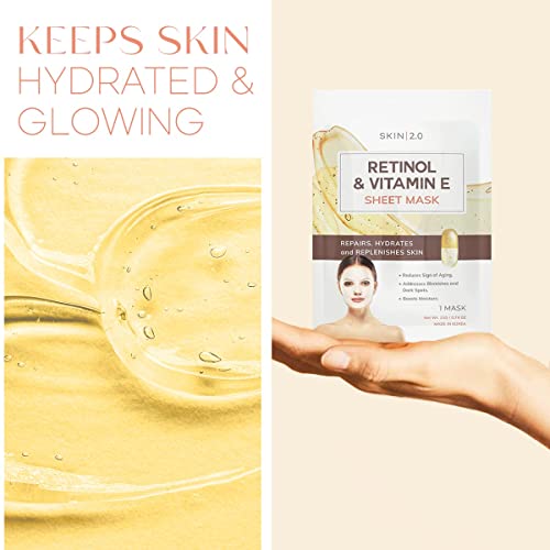 Retinol & Vitamin E Anti-Aging Sheet Masks