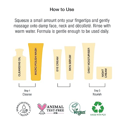 Vitamin C Face Cleanser for Women, 125 ml