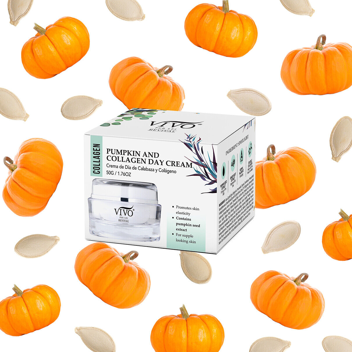 Vivo Per Lei Pumpkin Collagen Day Cream