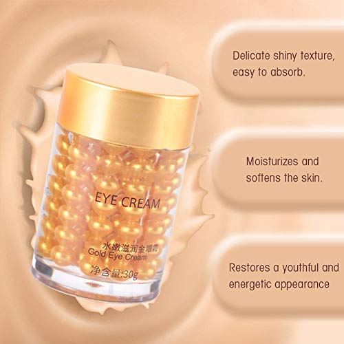 Gold Eye Cream for Puffiness, Lines, Dark Circles