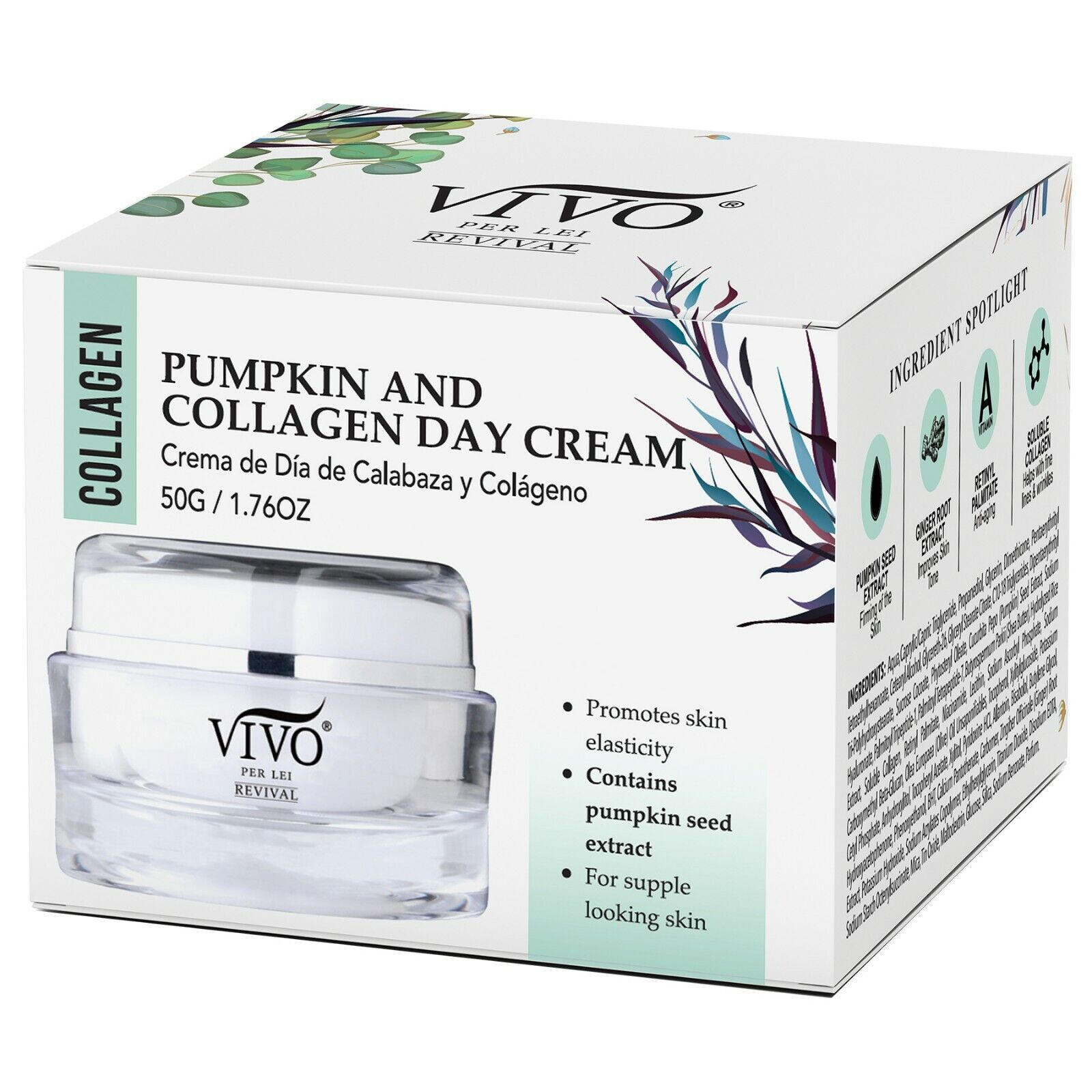 Vivo Per Lei Pumpkin Collagen Day Cream