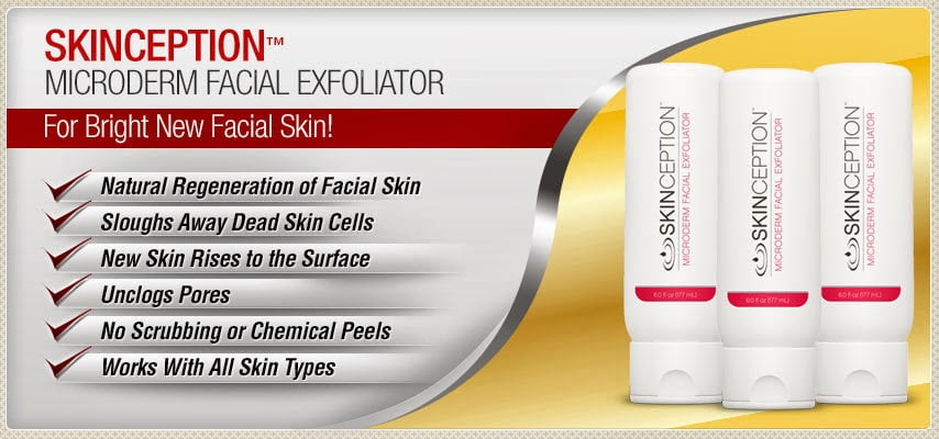 Skinception Microderm Facial Exfoliator Cream