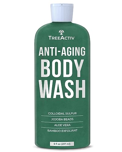 TreeActiv Anti-Aging Exfoliating Body Wash, 8oz