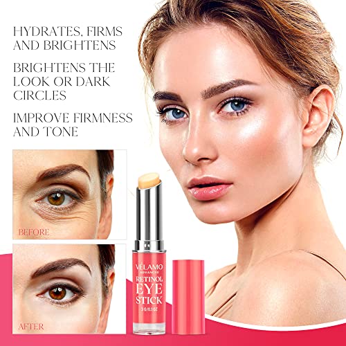 VELAMO Retinol Eye Stick for Dark Circles & Puffiness