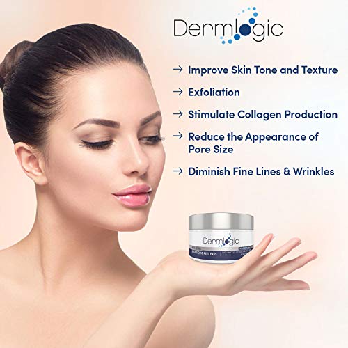 Dermlogic Anti-Aging Peel Pads with Exfoliating Ingredients