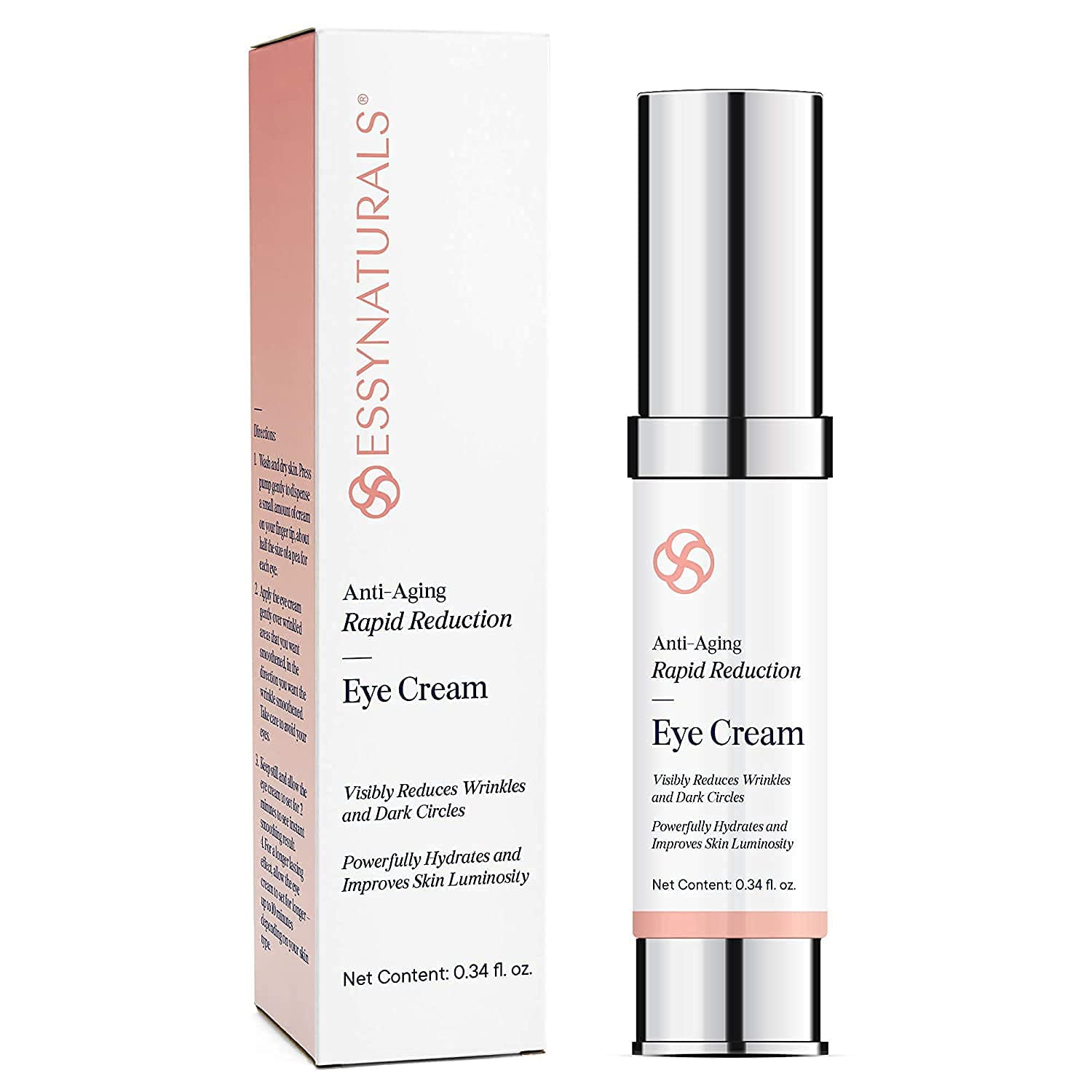EssyNaturals Instant Eye Cream for Dark Circles