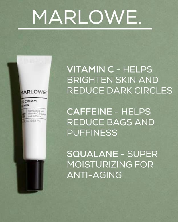 Marlowe No. 127 Men's Eye Cream for Dark Circles